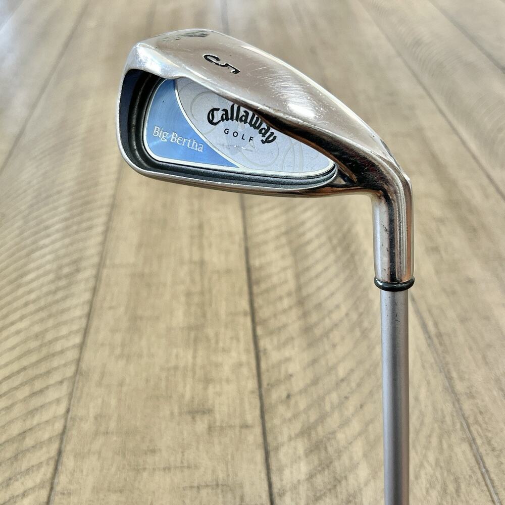 Women's Callaway 2008 Big Bertha Single 5-Iron Graphite RH 37.5" - New Grip